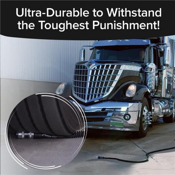 Pocket Hose Silver Bullet 100 ft Turbo Shot Nozzle Multiple Spray Patterns - Picture 3 of 6